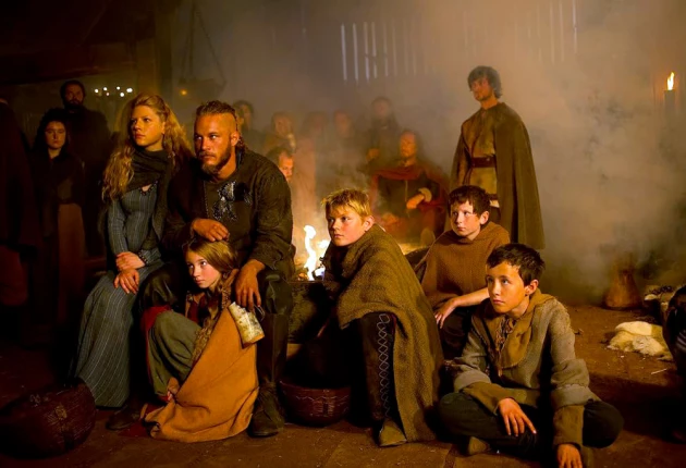 Картинка из 1 сезона сериала Викинги